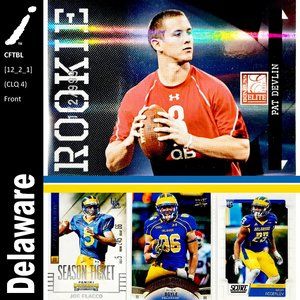 Delaware Blue Hens 4 Card Lot - CFTBL [12_2_1]